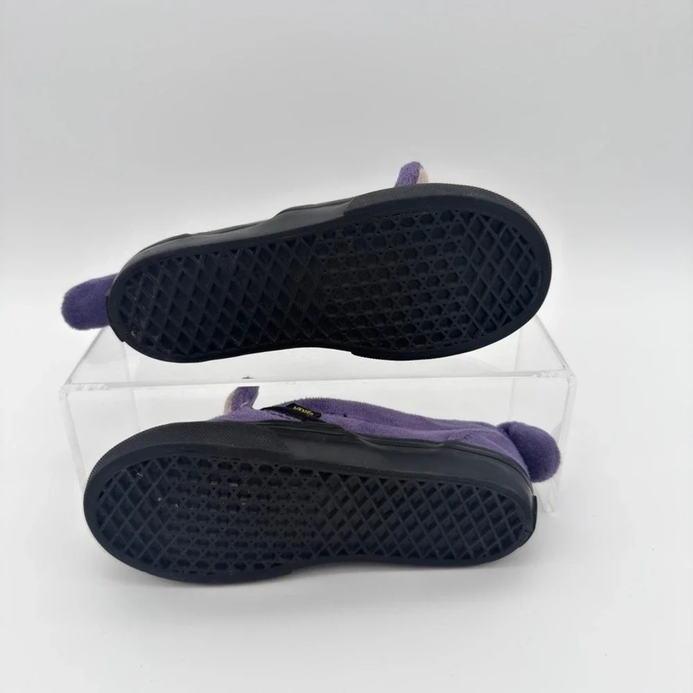 Vans x Sailor Moon Luna Slip-On V Purple Plush Toddler Shoes Size 9